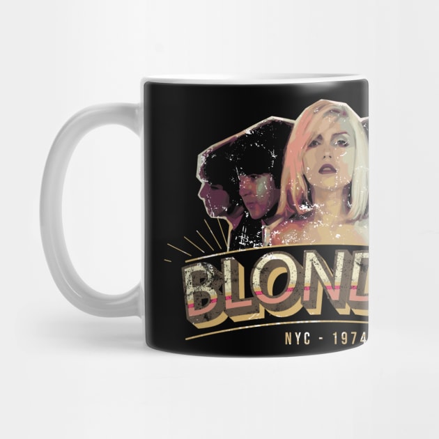 Band 1975 Retro - Blondie by Thermul Bidean